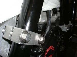Picture #5 and 6 show a close up of the right and left motor mount clamps